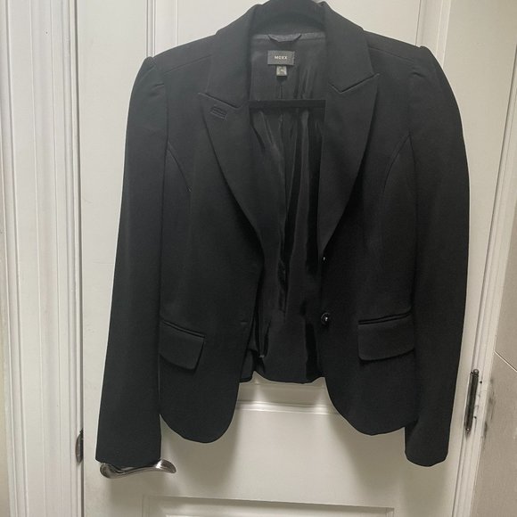 Mexx Black Blazer - Picture 1 of 2